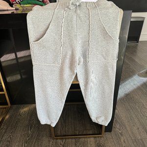 Frank and Eileen:  EAMON Jogger Sweatpant in Gray Melange (TRIPLE FLEECE)